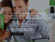 Tablet Screenshot of isaskmortgage.ca